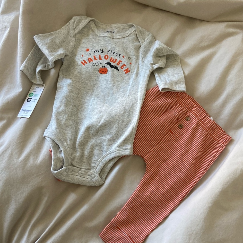 6 mos NWT Halloween set